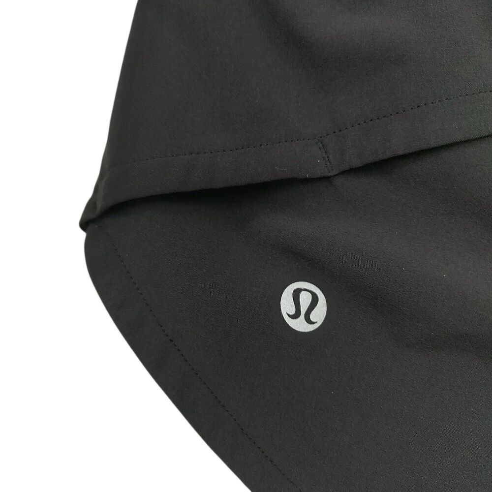 lululemon Hotty Shorts Womens 4 Black Lined Lightweight Athleisure Running Gym - Picture 6 of 9